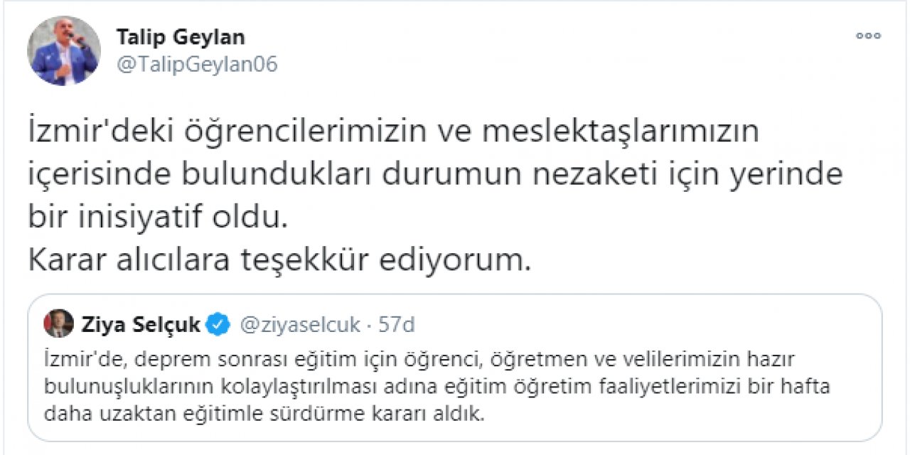 İzmir’de Bir Hafta Daha Uzaktan Eğitim Kararı Alındı