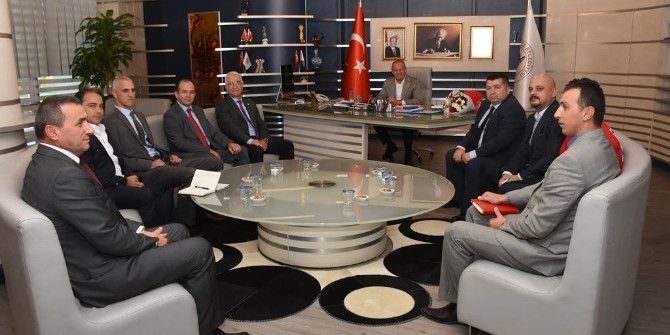 Ulusal Afet Yönetim Heyetinden Başkan Keleş’e Ziyaret