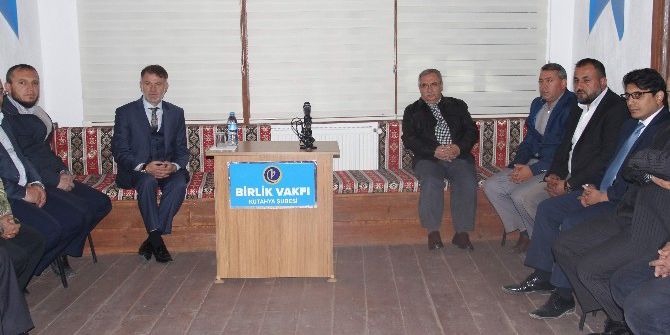 Vali Ahmet Hamdi Nayir, Birlik Vakfı’nın Konuğu Oldu