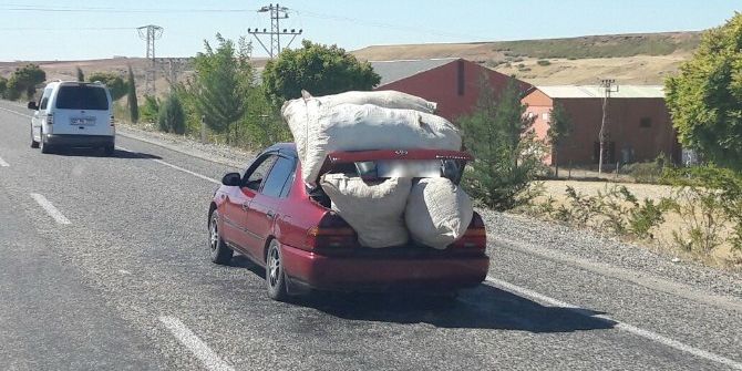 Aşırı Yük İle Trafiği Tehlikeye Düşürdü
