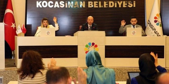 Kocasinan Belediye Meclisi Pazartesi Günü Toplanacak
