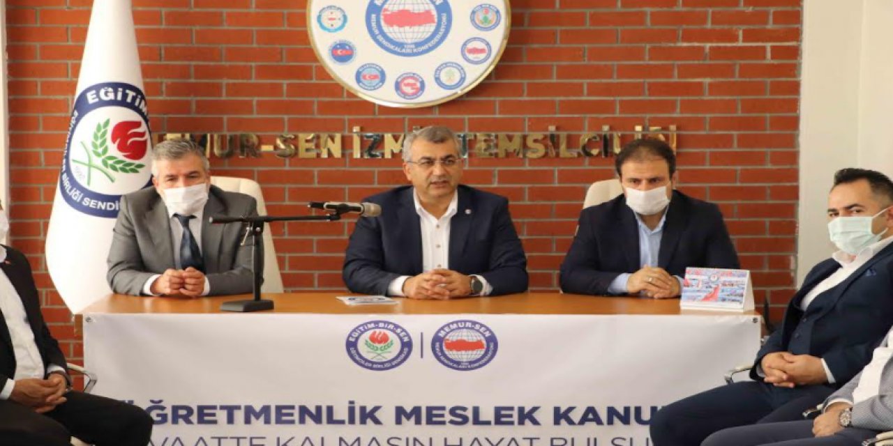 “Öğretmenlik Meslek Kanunu Hayat Bulsun”