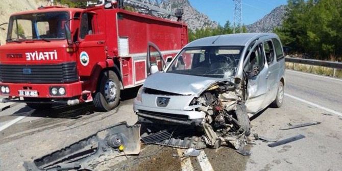 Tünel Çıkışında Kaza: 7 Yaralı