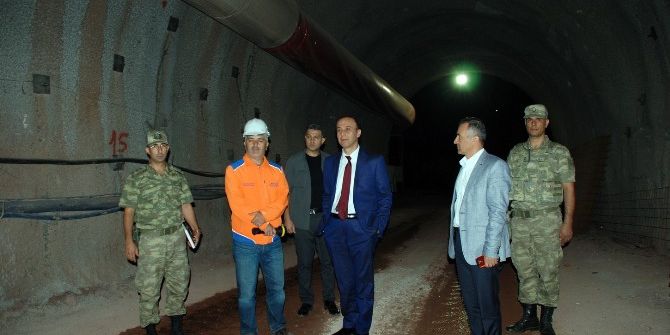 Vali Erin, Koçali Baraj İnşaatını İnceledi