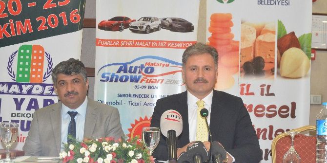 Malatya’da Yapılacak Fuarlar Tanıtıldı
