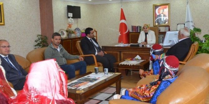 İl Milli Eğitim Müdürü Durmuş’a Kızıldamlar Köyünden Ziyaret