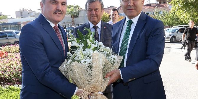 Vali Altıparmak’tan Başkan Gürlesin’e Ziyaret