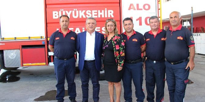 Kuşadası’nda İtfaiye Haftası Kutlaması