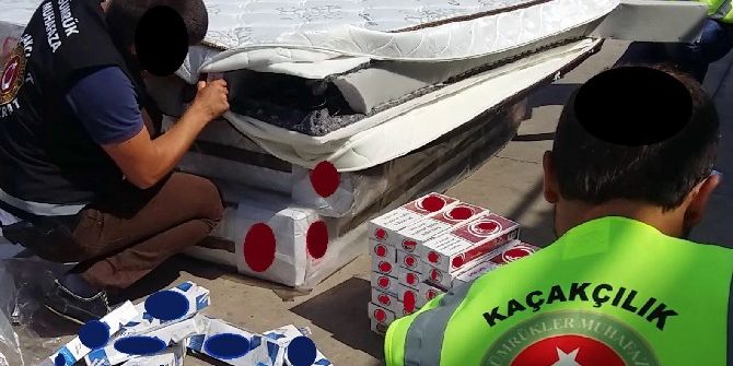 Her “Yolu” Deneyen Sigara Kaçakçıları Gümrük Ekiplerine Yakalandı