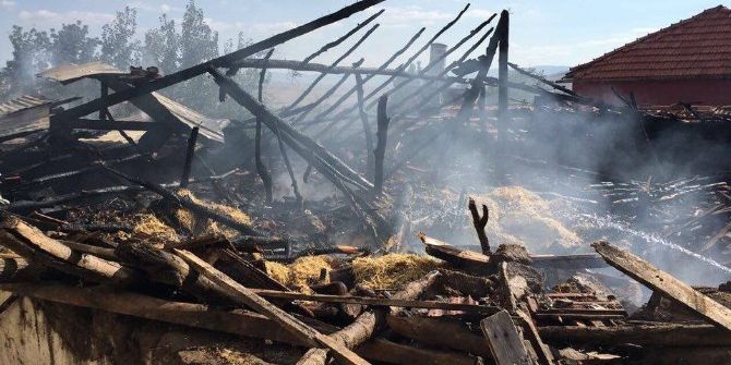 Sungurlu’da Yangın