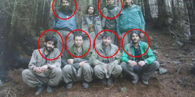 Teröristlerin Makinesinden, Bölgeden Ayrılmadan Önce Çektirdikleri Fotoğraf Çıktı