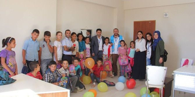 Yusep’den Mürşitpınar Ortaokulu Öğrencilerine Kırtasiye Yardımı