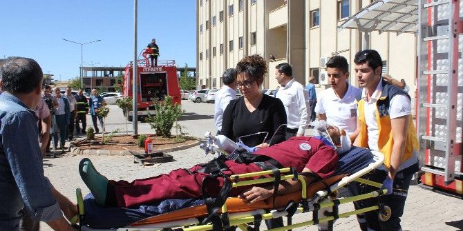 Yangın Tatbikatı Gerçeği Aratmadı