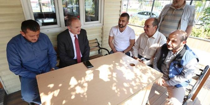 Bakan Taksici Esnafı İle Yerli Otomobili Konuştu