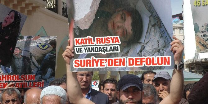 Halep’te Yaşanan Saldırılar Van’da Kınandı