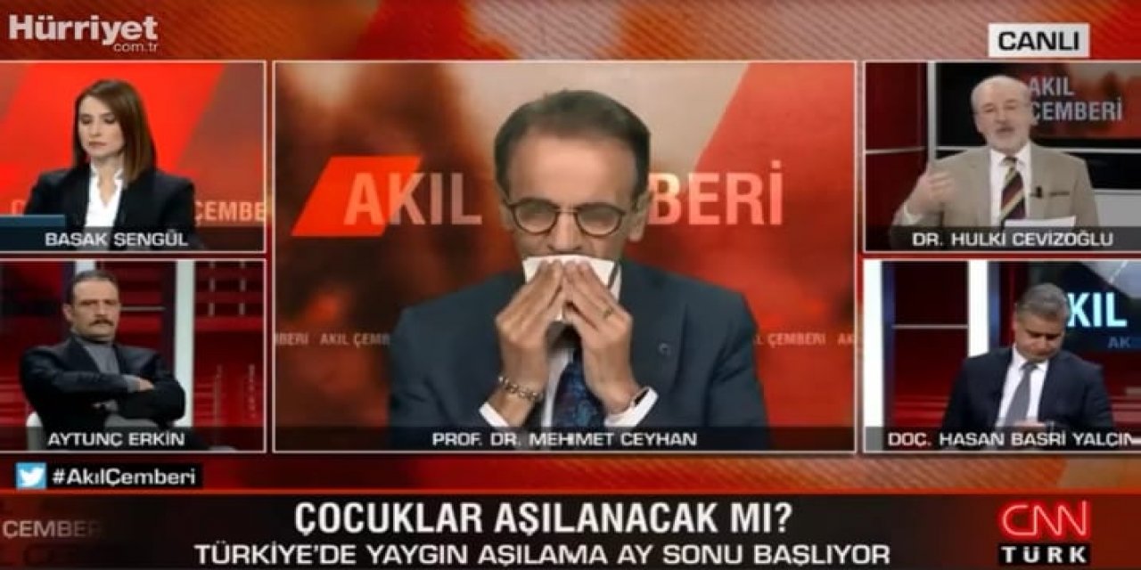 Prof. Dr. Mehmet Ceyhan Canlı Yayında Fenalaştı