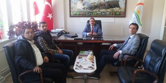 Başkan Selim Tuna, Müdür Yıldız’ı Ziyaret Etti