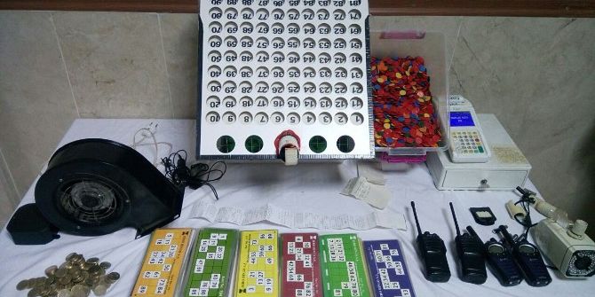 Jandarma, 54 Kişiyi Kumar Oynarken Bastı