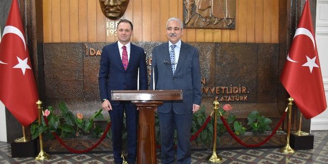 Büyükelçi Gazheli Vali Güvençer’i Ziyaret Etti