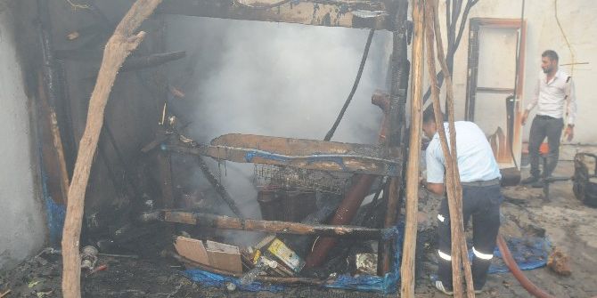 Cizre’de Yangın Paniğe Neden Oldu