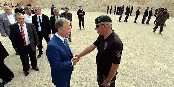 Milletvekili Mehmet Ali Şahin, Polis Adaylarını Ziyaret Etti