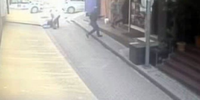 Sokak Ortasında Kanlı İnfaz Güvenlik Kamerasında