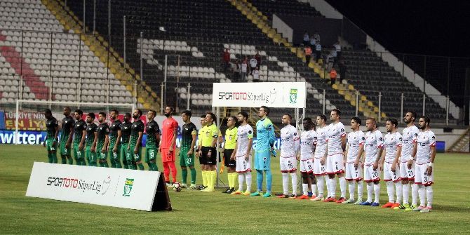 Akhisar Belediyespor sahasında Gençlerbirliği'ni ağırlıyor.