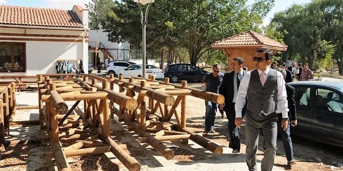 Güzler Piknik Alanı İnşaatında Son Aşama