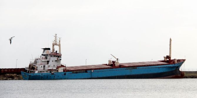 Karaya Oturan Gemi İhaleyle Satılacak