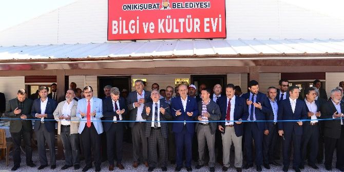 Onikişubat Belediyesi, 5 Bilgi Ve Kültür Evini Aynı Anda Hizmete Açtı