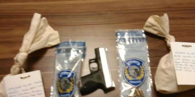 Bursa’daki Uygulamada Silah Ve Uyuşturucu Ele Geçirildi