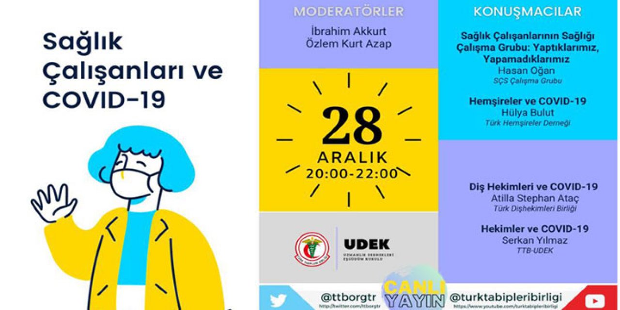 Sağlık Çalışanları “Covıd-19″u Tartışacak