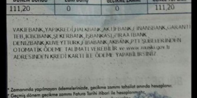 Muski’den Su Fiyatlarına Ohal İndirimi