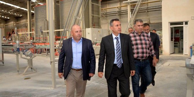 Vali Elban’dan Sanayi Kuruluşuna Ziyaret