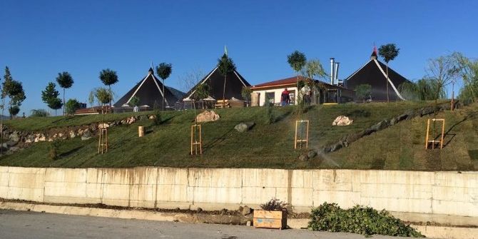 Vezirhan Beldesinde Peyzaj Çalışmaları