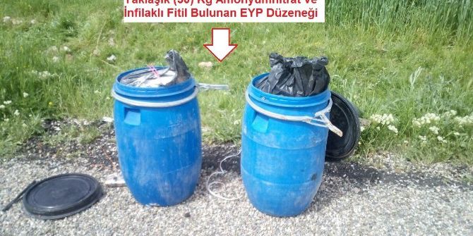 Diyarbakır’da Yola Tuzaklanan Eyp İmha Edildi