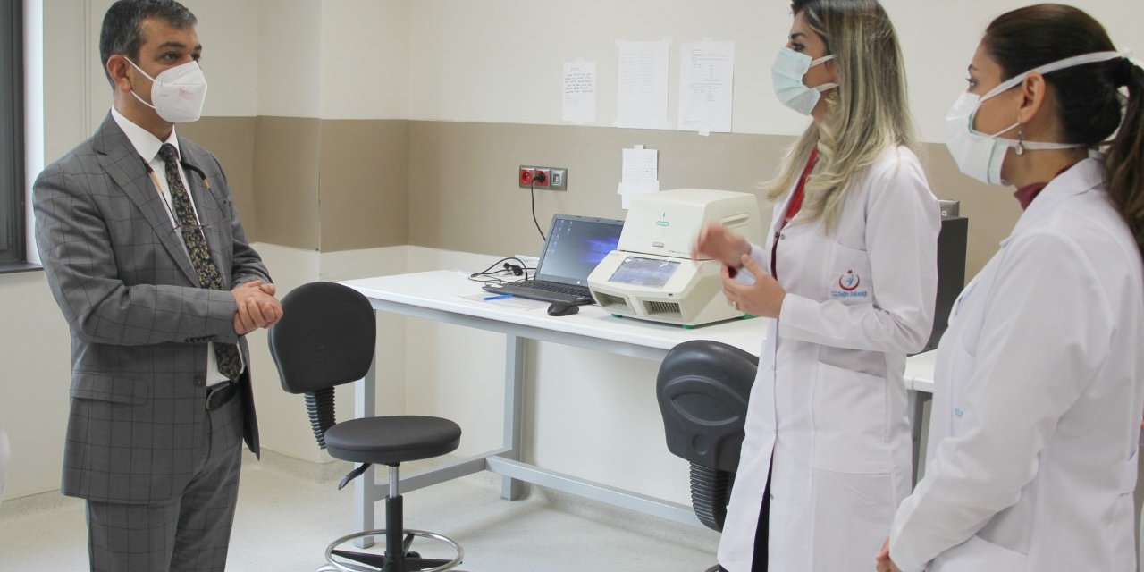 Fethi Sekin Şehir Hastenesine İkinci Pcr Cihazı