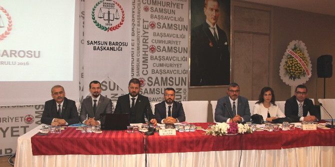 Samsun Barosu 2016 Olağan Genel Kurulu