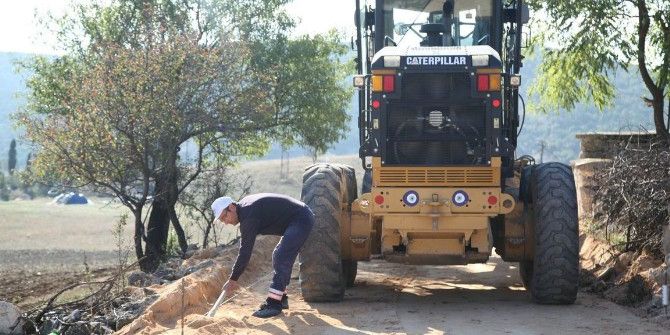 Odunpazarı Belediyesi Yol Yapım Ve Onarım Çalışmalarına Devam Ediyor