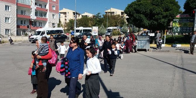 Şafaklı Öğrencilerinin Trafik Çilesi