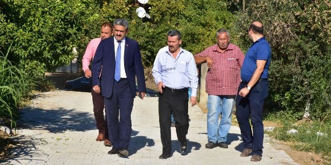 Dallıca Mahallesinde Yol Düzenleme Çalışmaları Devam Ediyor