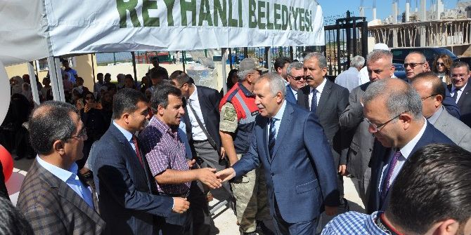 Reyhanlı’da Ecyel Alhadis Geçici Eğitim Merkezi Törenle Açıldı