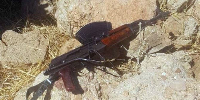 Siirt’te Terör Örgütüne Ait Bir Adet Silah Ele Geçirildi