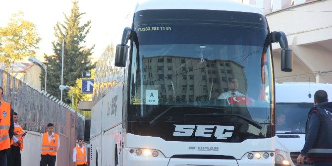 Gaziantepspor Ve Bursaspor Stadyuma Geldi