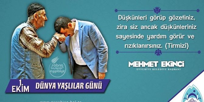 Ekinci’den Yaşlılar Günü Mesajı