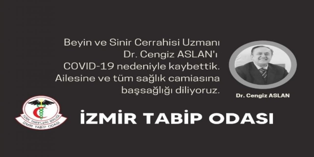 Beyin Cerrahı Covıd-19 Nedeniyle Yaşamını Yitirdi