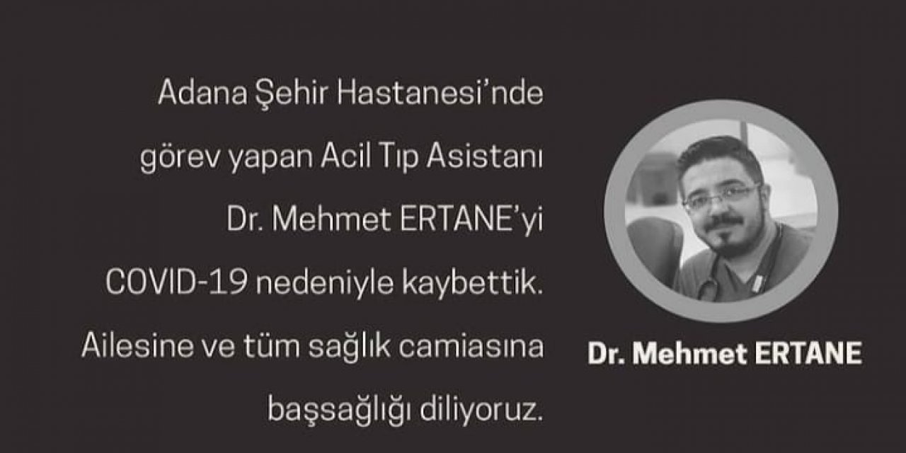 Acil Tıp Asistanı Covıd-19’a Yenik Düştü