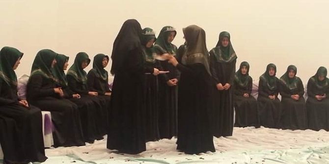 Narman Yatılı Kız Kuran Kursu Hafızları Belgelerini Aldı