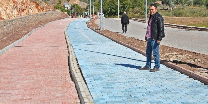 Bisiklet Ve Yürüyüş Yolu Çalışmaları Başladı