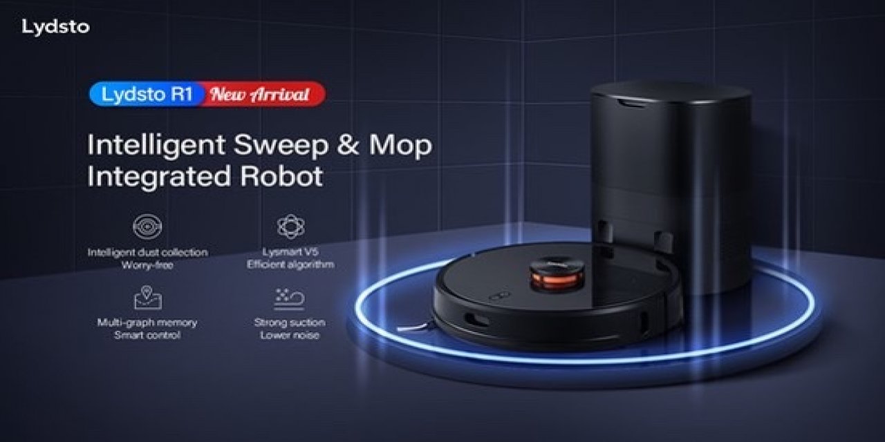 İşte Karşınızda Akıllı Lydsto R1 Toz Alan Robot Süpürge!